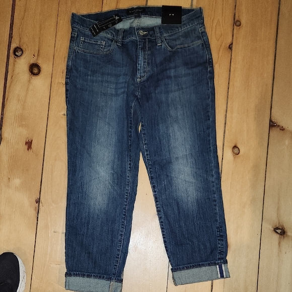 Banana Republic Blue Skinny Fit Crop Jeans - Picture 5 of 7